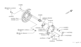 Diagram for 1998 Infiniti Q45 Parking Brake Shoe - 44060-0P026