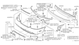 Diagram for 1997 Infiniti J30 License Plate - 96210-10Y00