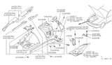 Diagram for 2005 Infiniti Q45 Body Mount Hole Plug - 01658-01521