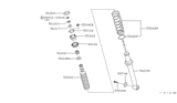 Diagram for 1993 Infiniti J30 Shock Absorber - 56210-10Y25