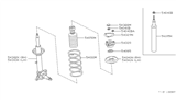 Diagram for Infiniti J30 Coil Springs - 54010-0P002