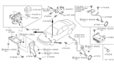 Diagram for 1997 Infiniti J30 ABS Reluctor Ring - 47950-81T00