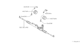 Diagram for 1995 Infiniti J30 Rack & Pinion Bushing - 54444-0P000