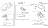 Diagram for 1997 Infiniti J30 Dome Light - 26410-35F02