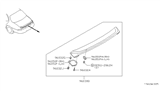 Diagram for Infiniti J30 Spoiler - 96030-10Y26