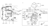 Diagram for Infiniti J30 Relay Block - 24384-10Y00