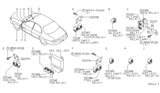 Diagram for Infiniti QX4 Relay - 25230-79981