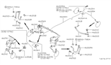 Diagram for 1999 Infiniti Q45 Hydraulic Hose - 46210-0P101