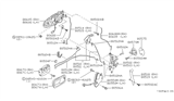 Diagram for 1995 Infiniti J30 Door Handle - 80671-0P010