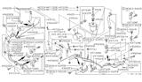 Diagram for 1995 Infiniti J30 Power Steering Reservoir - 49180-11Y01