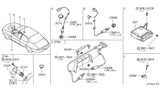 Diagram for 1995 Infiniti J30 Oxygen Sensor - 226A0-18Y01