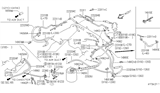 Diagram for 1994 Infiniti J30 Vapor Canister - 14950-10Y00