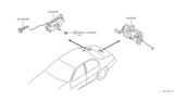 Diagram for Infiniti J30 Door Lock Actuator - 84680-10Y20