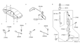 Diagram for Infiniti J30 Antenna - 28200-10Y00