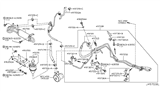 Diagram for Infiniti FX45 Power Steering Hose - 49720-CG205