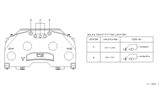 Diagram for 2005 Infiniti FX35 Instrument Panel Light Bulb - 24860-C9900