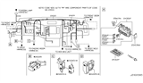 Diagram for 2008 Infiniti FX45 Relay Block - 24350-CL00A