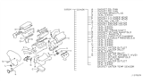 Diagram for 2005 Infiniti FX35 Cylinder Head Gasket - A0AMA-CG125