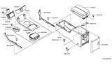 Diagram for 2007 Infiniti FX45 Shift Indicator - 96940-CL71A