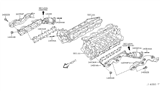 Diagram for 2007 Infiniti FX35 Exhaust Heat Shield - 16590-AL500