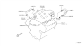 Diagram for 2008 Infiniti FX45 PCV Hose - 11823-AL50A