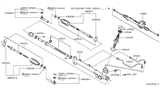 Diagram for 2007 Infiniti FX45 Rack And Pinion - 49001-CL10D