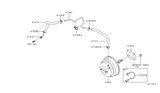 Diagram for Infiniti FX35 Brake Booster Vacuum Hose - 47474-CG200