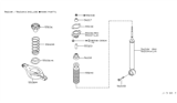 Diagram for 2004 Infiniti FX35 Shock Absorber - 56210-CL025