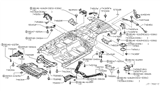 Diagram for 2003 Infiniti FX45 Engine Cover - 75892-CG010