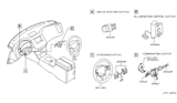 Diagram for 2004 Infiniti FX45 Clock Spring - 25567-CD025