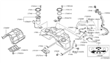 Diagram for 2004 Infiniti FX45 Fuel Filler Neck - 17228-CG200