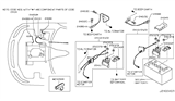 Diagram for 2007 Infiniti FX35 Battery Cable - 24105-CG000