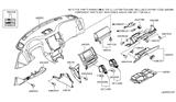 Diagram for 2006 Infiniti FX35 Instrument Panel Light Bulb - 24860-CG010