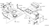 Diagram for 2005 Infiniti FX35 Cup Holder - 68430-CG000