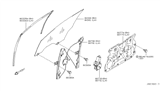 Diagram for 2005 Infiniti FX35 Window Regulator - 80721-CL00A