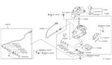 Diagram for 2004 Infiniti FX45 Shift Knob - 34910-CG003