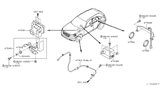 Diagram for 2006 Infiniti FX35 Speed Sensor - 47900-CG00A