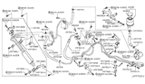 Diagram for 2007 Infiniti FX45 Power Steering Cooler - 49790-3V60A