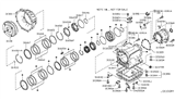 Diagram for 2003 Infiniti FX45 Torque Converter - 31100-90X07