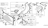 Diagram for 2006 Infiniti FX45 A/C Hose - 92450-CG000