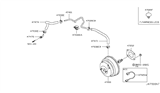 Diagram for 2003 Infiniti FX45 Brake Booster Vacuum Hose - 47474-CG000