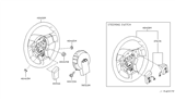 Diagram for 2004 Infiniti FX35 Air Bag - K851M-CG000