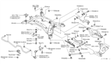 Diagram for 2006 Infiniti FX45 Sway Bar Link - 54618-WL010