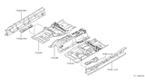 Diagram for Infiniti FX35 Floor Pan - G4320-CG000