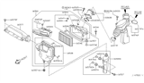 Diagram for Infiniti Q45 Air Filter - 16546-AR000