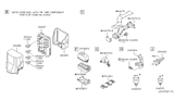 Diagram for 2006 Infiniti FX35 Relay Block - 284B7-CL00A