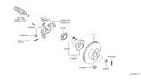 Diagram for 2005 Infiniti FX35 Wheel Hub - 43202-WL010