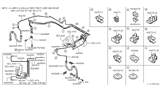 Diagram for Infiniti FX35 Brake Line - 46211-CG00A