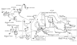 Diagram for 2005 Infiniti FX35 Power Steering Hose - 49721-CG201