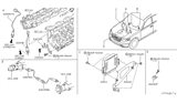 Diagram for 2005 Infiniti FX35 Oxygen Sensor - 22693-CD700